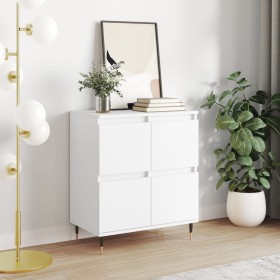 Aparador de madera contrachapada blanco 60x35x70 cm de vidaXL, Aparadores - Ref: Foro24-831204, Precio: 70,07 €, Descuento: %