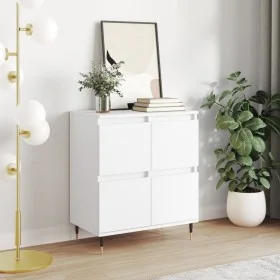 Aparador de madera contrachapada blanco 60x35x70 cm by vidaXL, Sideboards - Ref: Foro24-831204, Price: 69,19 €, Discount: %
