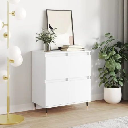 Aparador de madera contrachapada blanco 60x35x70 cm by vidaXL, Sideboards - Ref: Foro24-831204, Price: 69,19 €, Discount: %