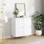 Aparador de madera contrachapada blanco 60x35x70 cm by vidaXL, Sideboards - Ref: Foro24-831204, Price: 69,19 €, Discount: %