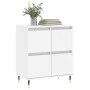 Aparador de madera contrachapada blanco 60x35x70 cm by vidaXL, Sideboards - Ref: Foro24-831204, Price: 69,19 €, Discount: %