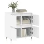 Aparador de madera contrachapada blanco 60x35x70 cm by vidaXL, Sideboards - Ref: Foro24-831204, Price: 69,19 €, Discount: %