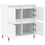 Aparador de madera contrachapada blanco 60x35x70 cm de vidaXL, Aparadores - Ref: Foro24-831204, Precio: 69,99 €, Descuento: %
