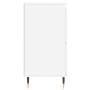 Aparador de madera contrachapada blanco 60x35x70 cm de vidaXL, Aparadores - Ref: Foro24-831204, Precio: 69,99 €, Descuento: %