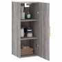 Sonoma gray wall cabinet 34.5x34x90 cm by vidaXL, Sideboards - Ref: Foro24-828850, Price: 48,36 €, Discount: %