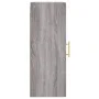 Armario de pared gris Sonoma 34,5x34x90 cm de vidaXL, Aparadores - Ref: Foro24-828850, Precio: 47,84 €, Descuento: %