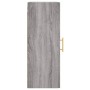 Sonoma gray wall cabinet 34.5x34x90 cm by vidaXL, Sideboards - Ref: Foro24-828850, Price: 48,36 €, Discount: %