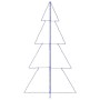 Árbol de Navidad 360 luces LED interior y exterior 143x250 cm