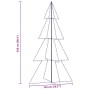 Árbol de Navidad 360 luces LED interior y exterior 143x250 cm