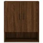 Eichenbrauner Wandschrank aus Holzwerkstoff, 60 x 31 x 70 cm von vidaXL, Schließfächer und Lagerschränke - Ref: Foro24-829931...