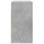 Betongrauer Wandschrank aus Holzwerkstoff, 60 x 31 x 60 cm von vidaXL, Schließfächer und Lagerschränke - Ref: Foro24-829984, ...
