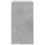 Concrete gray engineered wood wall cabinet 60x31x60 cm by vidaXL, Lockers and storage cabinets - Ref: Foro24-829984, Price: 5...