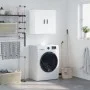 White engineered wood wall cabinet 60x31x60 cm by vidaXL, Lockers and storage cabinets - Ref: Foro24-829980, Price: 55,62 €, ...
