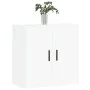 White engineered wood wall cabinet 60x31x60 cm by vidaXL, Lockers and storage cabinets - Ref: Foro24-829980, Price: 55,62 €, ...