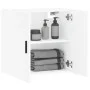 Weißer Wandschrank aus Holzwerkstoff, 60 x 31 x 60 cm von vidaXL, Schließfächer und Lagerschränke - Ref: Foro24-829980, Preis...