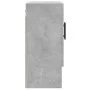 Concrete gray engineered wood wall cabinet 60x31x70 cm by vidaXL, Lockers and storage cabinets - Ref: Foro24-829936, Price: 6...