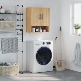 Sonoma oak engineered wood wall cabinet 60x31x70 cm by vidaXL, Lockers and storage cabinets - Ref: Foro24-829935, Price: 63,2...