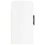 Glossy white engineered wood wall cabinet 60x31x60 cm by vidaXL, Lockers and storage cabinets - Ref: Foro24-829990, Price: 55...