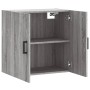 Sonoma grauer Wandschrank aus Holzwerkstoff, 60 x 31 x 60 cm von vidaXL, Schließfächer und Lagerschränke - Ref: Foro24-829970...