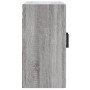 Armario de pared madera de ingeniería gris Sonoma 60x31x60 cm