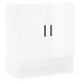 Glossy white engineered wood wall cabinet 60x31x70 cm by vidaXL, Lockers and storage cabinets - Ref: Foro24-829926, Price: 74...
