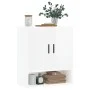 Glossy white engineered wood wall cabinet 60x31x70 cm by vidaXL, Lockers and storage cabinets - Ref: Foro24-829926, Price: 74...