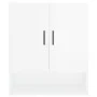 Glossy white engineered wood wall cabinet 60x31x70 cm by vidaXL, Lockers and storage cabinets - Ref: Foro24-829926, Price: 74...