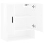 Glänzend weißer Wandschrank aus Holzwerkstoff, 60 x 31 x 70 cm von vidaXL, Schließfächer und Lagerschränke - Ref: Foro24-8299...