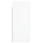 Armario de pared madera de ingeniería blanco brillo 60x31x70 cm de vidaXL, Taquillas y armarios de almacenamiento - Ref: Foro...