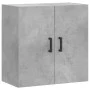 Concrete gray engineered wood wall cabinet 60x31x60 cm by vidaXL, Lockers and storage cabinets - Ref: Foro24-829968, Price: 5...