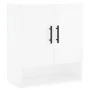 Glossy white engineered wood wall cabinet 60x31x70 cm by vidaXL, Lockers and storage cabinets - Ref: Foro24-829934, Price: 62...