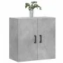 Concrete gray engineered wood wall cabinet 60x31x60 cm by vidaXL, Lockers and storage cabinets - Ref: Foro24-829968, Price: 5...