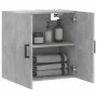 Concrete gray engineered wood wall cabinet 60x31x60 cm by vidaXL, Lockers and storage cabinets - Ref: Foro24-829968, Price: 5...