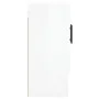 Glossy white engineered wood wall cabinet 60x31x70 cm by vidaXL, Lockers and storage cabinets - Ref: Foro24-829934, Price: 62...