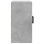 Betongrauer Wandschrank aus Holzwerkstoff, 60 x 31 x 60 cm von vidaXL, Schließfächer und Lagerschränke - Ref: Foro24-829968, ...