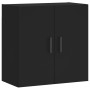 Schwarzer Wandschrank aus Holzwerkstoff, 60 x 31 x 60 cm von vidaXL, Schließfächer und Lagerschränke - Ref: Foro24-829973, Pr...