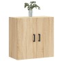 Wandschrank aus Sonoma-Eichenholzwerkstoff, 60 x 31 x 60 cm von vidaXL, Schließfächer und Lagerschränke - Ref: Foro24-829967,...