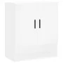 White engineered wood wall cabinet 60x31x70 cm by vidaXL, Lockers and storage cabinets - Ref: Foro24-829924, Price: 72,21 €, ...