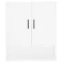 Weißer Wandschrank aus Holzwerkstoff, 60 x 31 x 70 cm von vidaXL, Schließfächer und Lagerschränke - Ref: Foro24-829924, Preis...