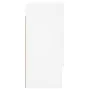 White engineered wood wall cabinet 60x31x70 cm by vidaXL, Lockers and storage cabinets - Ref: Foro24-829924, Price: 72,21 €, ...