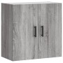 Sonoma grauer Wandschrank aus Holzwerkstoff, 60 x 31 x 60 cm von vidaXL, Schließfächer und Lagerschränke - Ref: Foro24-829978...