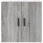 Sonoma gray engineered wood wall cabinet 60x31x60 cm by vidaXL, Lockers and storage cabinets - Ref: Foro24-829978, Price: 61,...