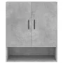 Concrete gray engineered wood wall cabinet 60x31x70 cm by vidaXL, Lockers and storage cabinets - Ref: Foro24-829928, Price: 6...