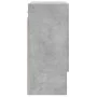 Concrete gray engineered wood wall cabinet 60x31x70 cm by vidaXL, Lockers and storage cabinets - Ref: Foro24-829928, Price: 6...