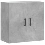 Betongrauer Wandschrank aus Holzwerkstoff, 60 x 31 x 60 cm von vidaXL, Schließfächer und Lagerschränke - Ref: Foro24-829976, ...