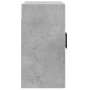 Betongrauer Wandschrank aus Holzwerkstoff, 60 x 31 x 60 cm von vidaXL, Schließfächer und Lagerschränke - Ref: Foro24-829976, ...