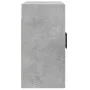 Concrete gray engineered wood wall cabinet 60x31x60 cm by vidaXL, Lockers and storage cabinets - Ref: Foro24-829976, Price: 5...