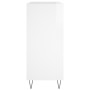 Sperrholz-Disc-Gehäuse glänzend weiß 84,5x38x89 cm von vidaXL, CD- und DVD-Speicher - Ref: Foro24-831774, Preis: 76,61 €, Rab...