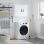 Engineered wood glossy white wall cabinet 60x31x60 cm by vidaXL, Lockers and storage cabinets - Ref: Foro24-829966, Price: 56...