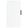 Engineered wood glossy white wall cabinet 60x31x60 cm by vidaXL, Lockers and storage cabinets - Ref: Foro24-829966, Price: 56...